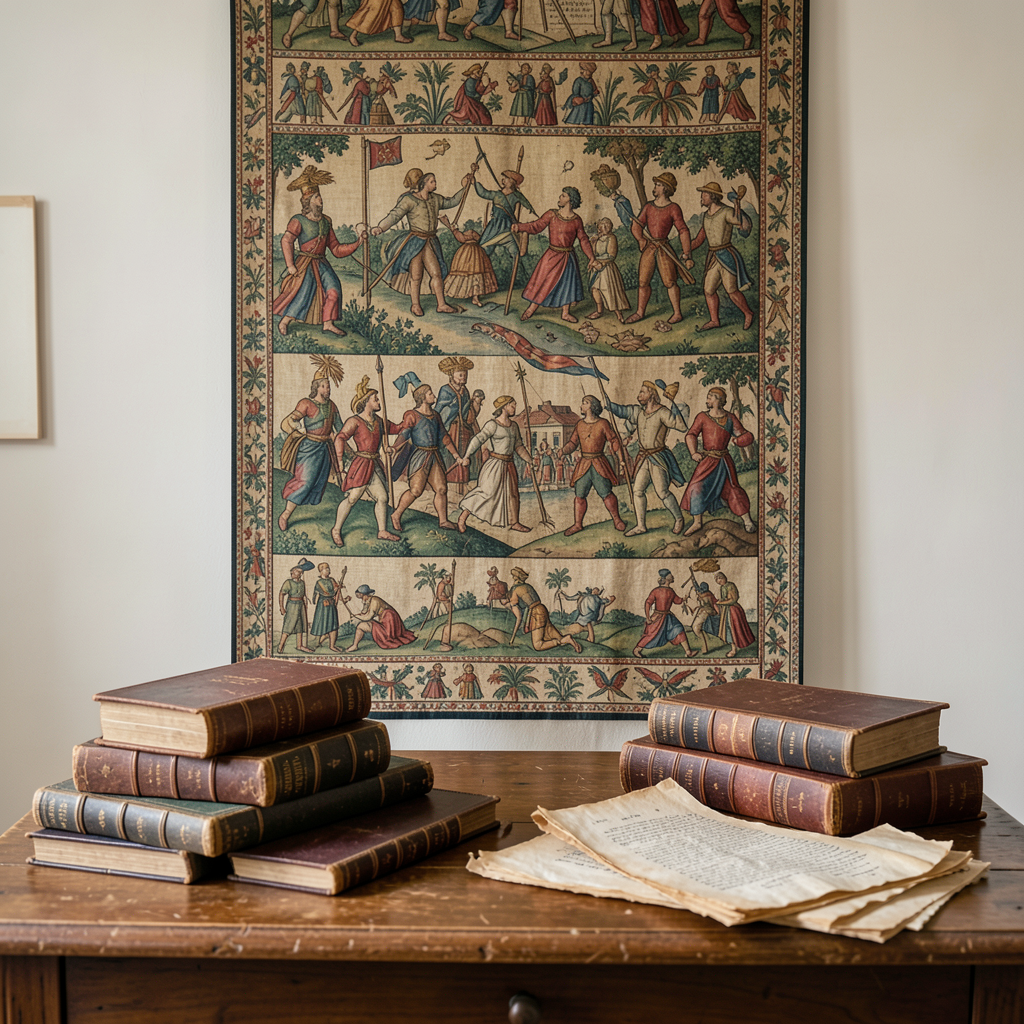 Wallingford bookseller's Bayeux Tapestry collection goes on show at British Museum